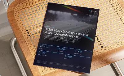 Cover of the Shikenso World Cup 2026 sponsorship and social insights report