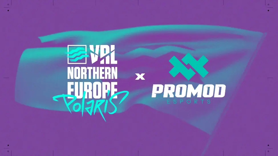 VRL Northern Europe Polaris and Promod Esports partnership key visual