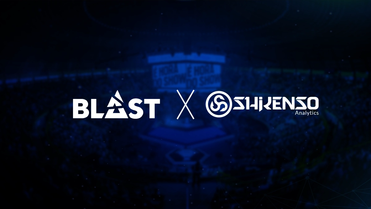 BLAST and Shikenso Analytics partnership image showcasing their expanded collaboration covering BLAST-run RLCS and R6S esports competitions.